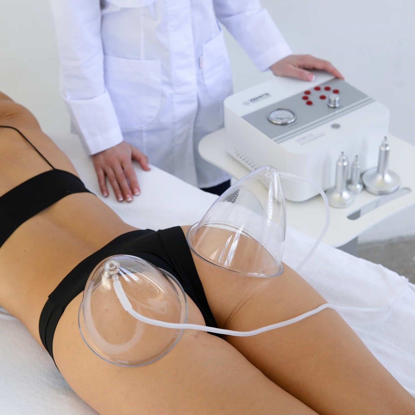Zemits Leger 2.0 Vacuum Cupping System with XXL Cups in Set